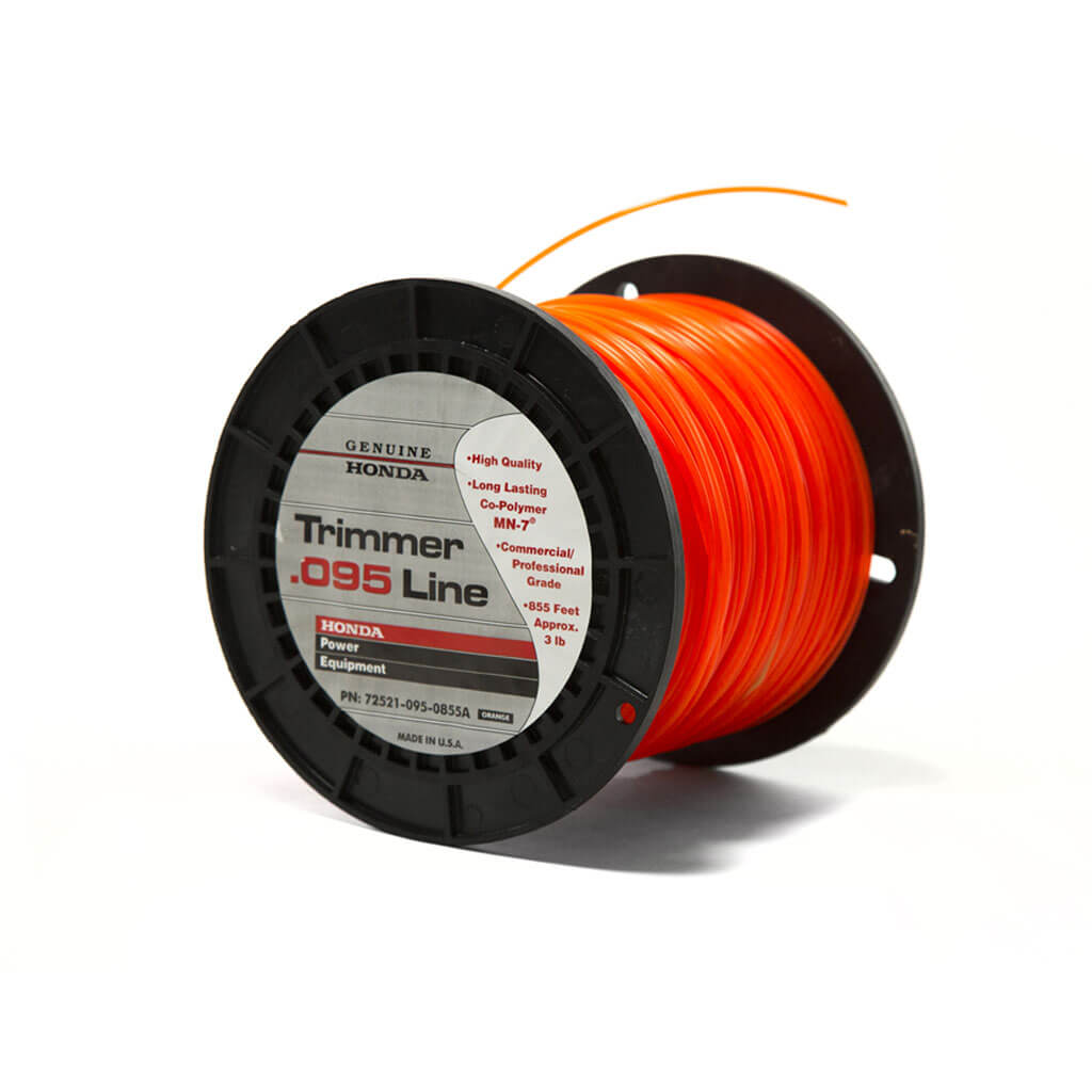 HONDA 72521-095-0855A 0.095 in. x 1200 ft. Orange Trimmer Line for HHT25 & HHT35