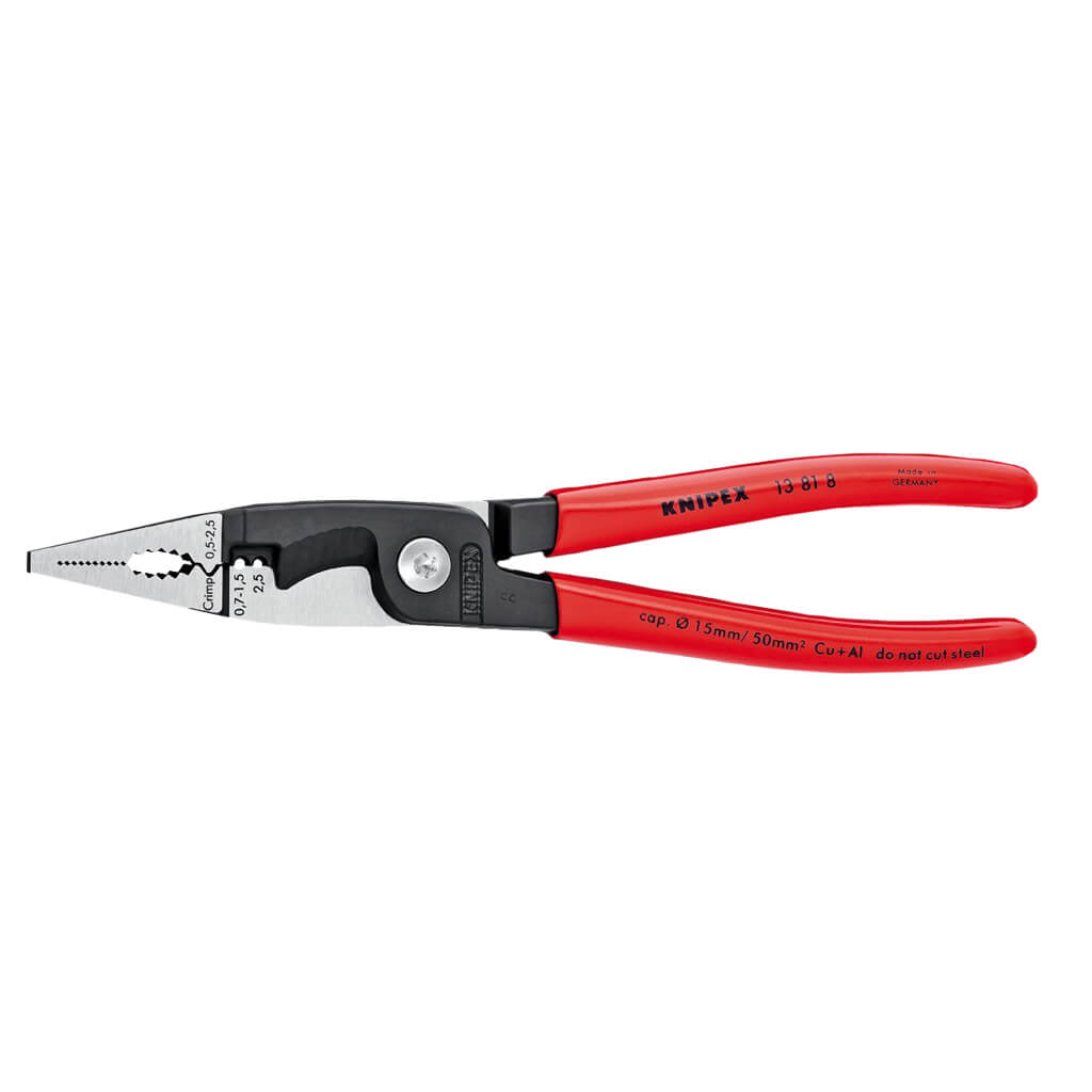 Knipex 13 81 8 SBA 8 in. Electrical Installation Pliers