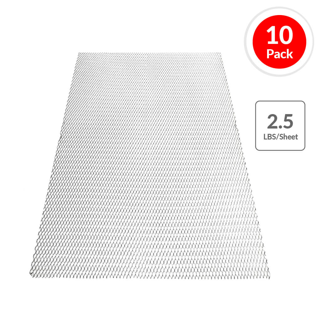 DuraDrive 27 in. x 8 ft. 2.5 lb. Galvanized Dimple Metal Lath (10 Sheets per Bundle)