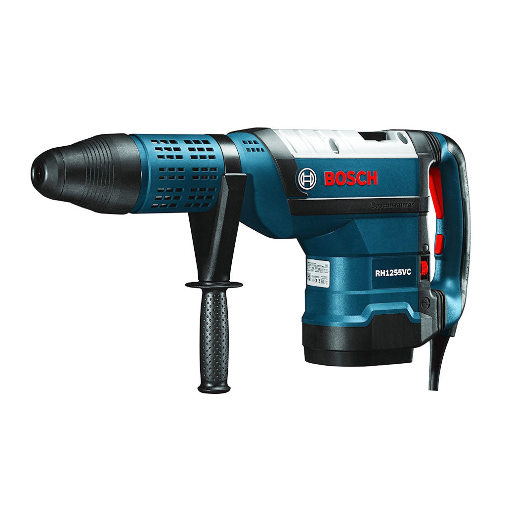 BOSCH RH1255VC 2 in. SDS-Max 15-Amp Variable-Speed Corded Rotary Hammer Drill Kit