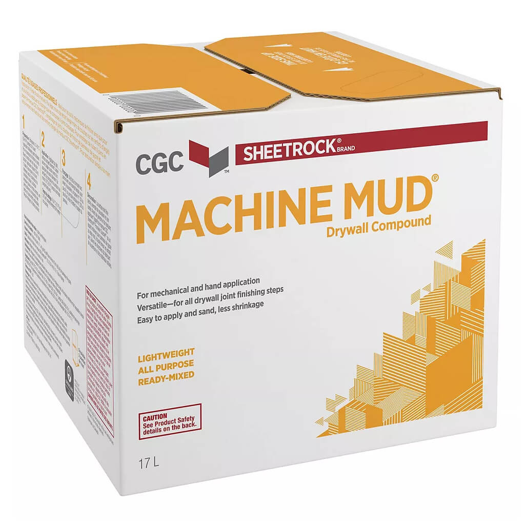 CGC SHEETROCK 17-Litre MACHINE MUD Lightweight All Purpose Ready-Mixed Drywall Compound