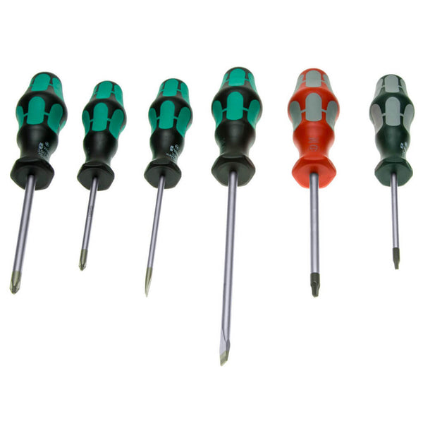 Wera 05347778001 6-Piece 334/368/6 Kraftform Plus