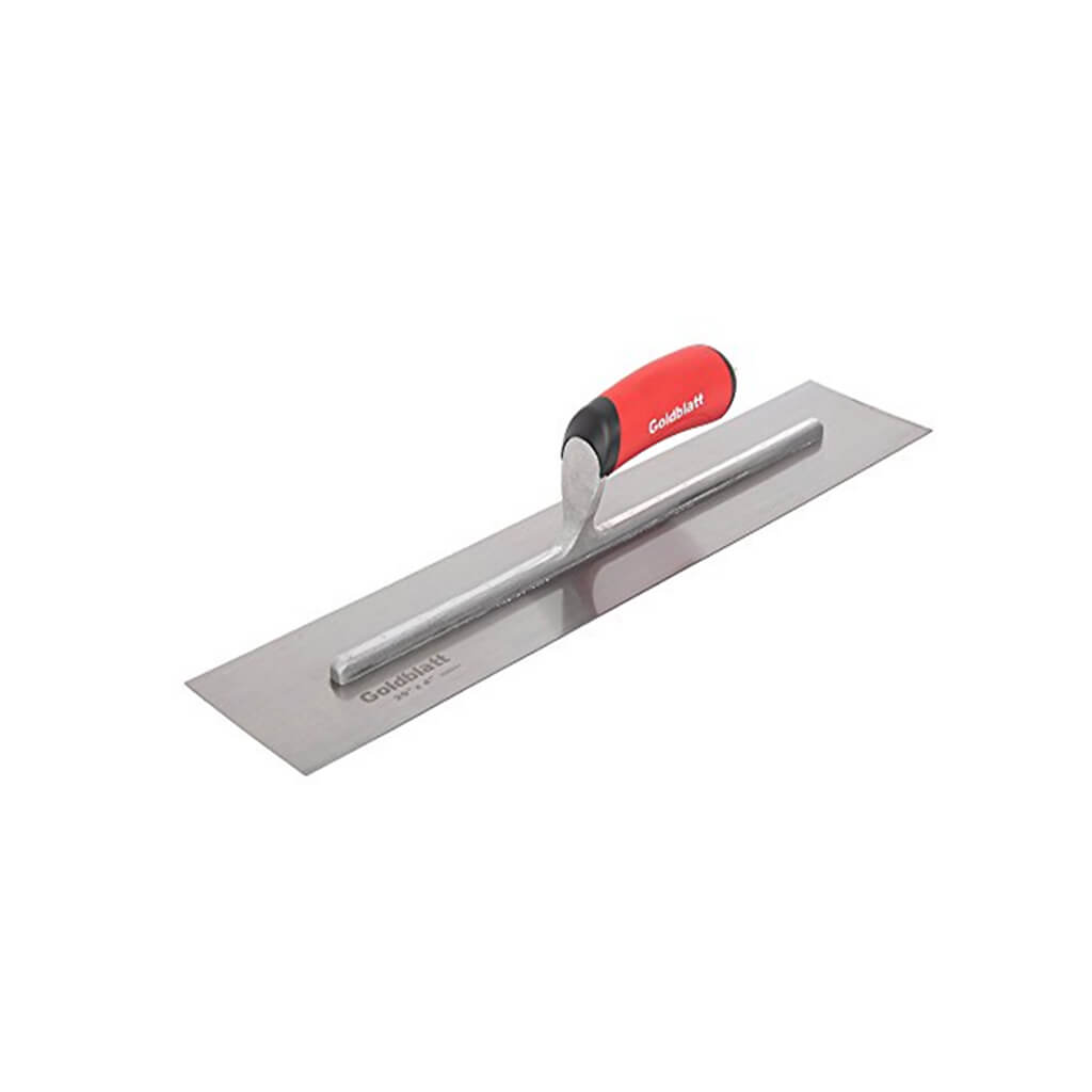 Goldblatt G06944 14 in. x 4 in. Hardened Steel Blade Finishing Trowel