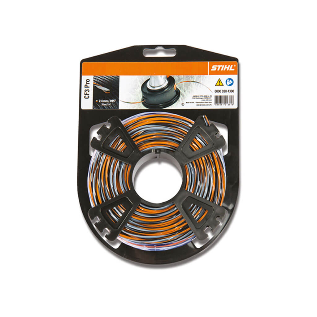 STIHL 0000 930 4300 CF3 Pro 0.095 in. x 144 ft. Polyamide String Trimmer Line Pool