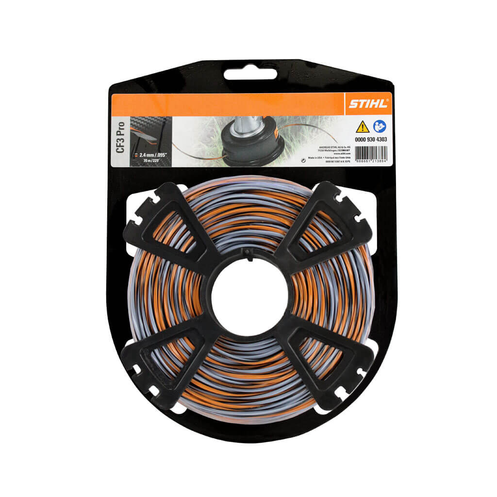 STIHL 0000 930 4303 CF3 Pro 0.095 in. x 229 ft. Polyamide String Trimmer Line Pool