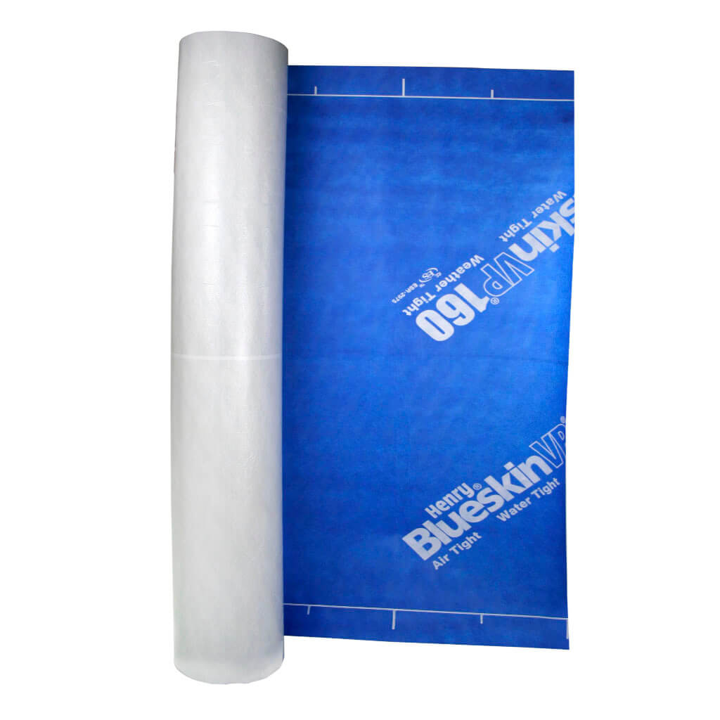 Henry Bakor Blueskin VP160 48 in. x 100 ft. Self-Adhered Water Resistive Air Barrier