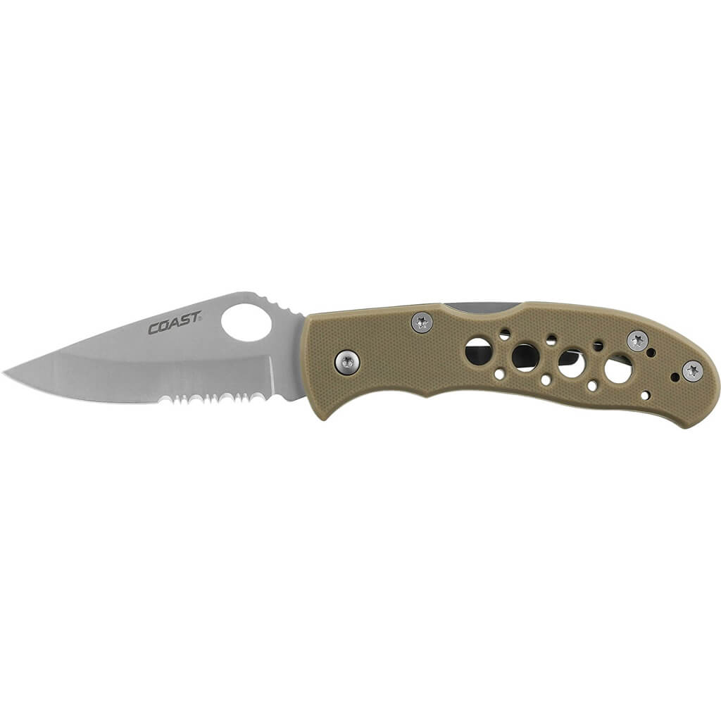 Coast BX313 Lock-Back Folding Tactical Knife