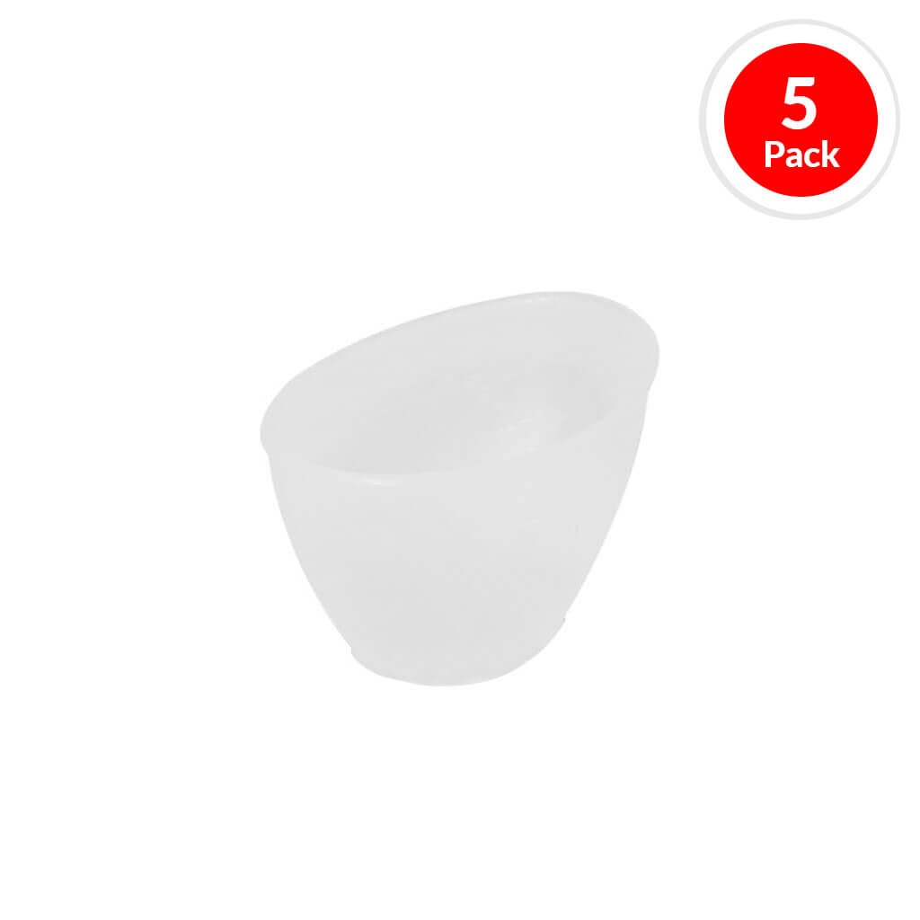 Wasip F4592505 First Aid Plastic Eye Wash Cup (5-Pack)