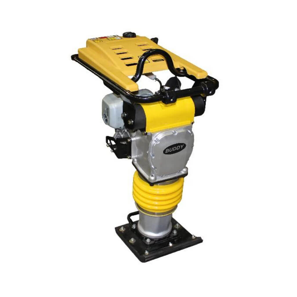 BUDDY SG70 13 in. x 11 in. 150 lb. GX100 Gas-Powered Jumping-Jack Vibratory Rammer