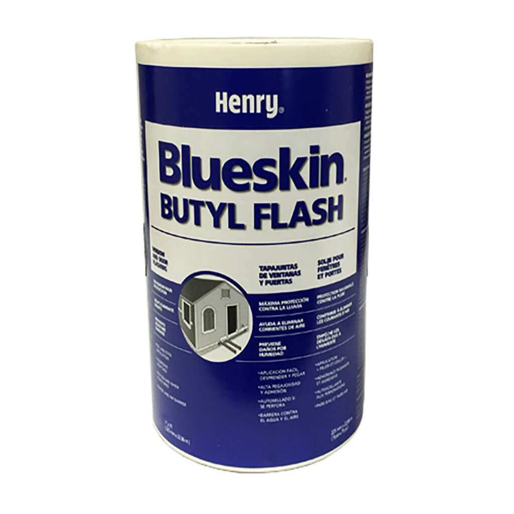 Henry Bakor Blueskin HE205976 12 in. x 75 ft. Butyl Flash