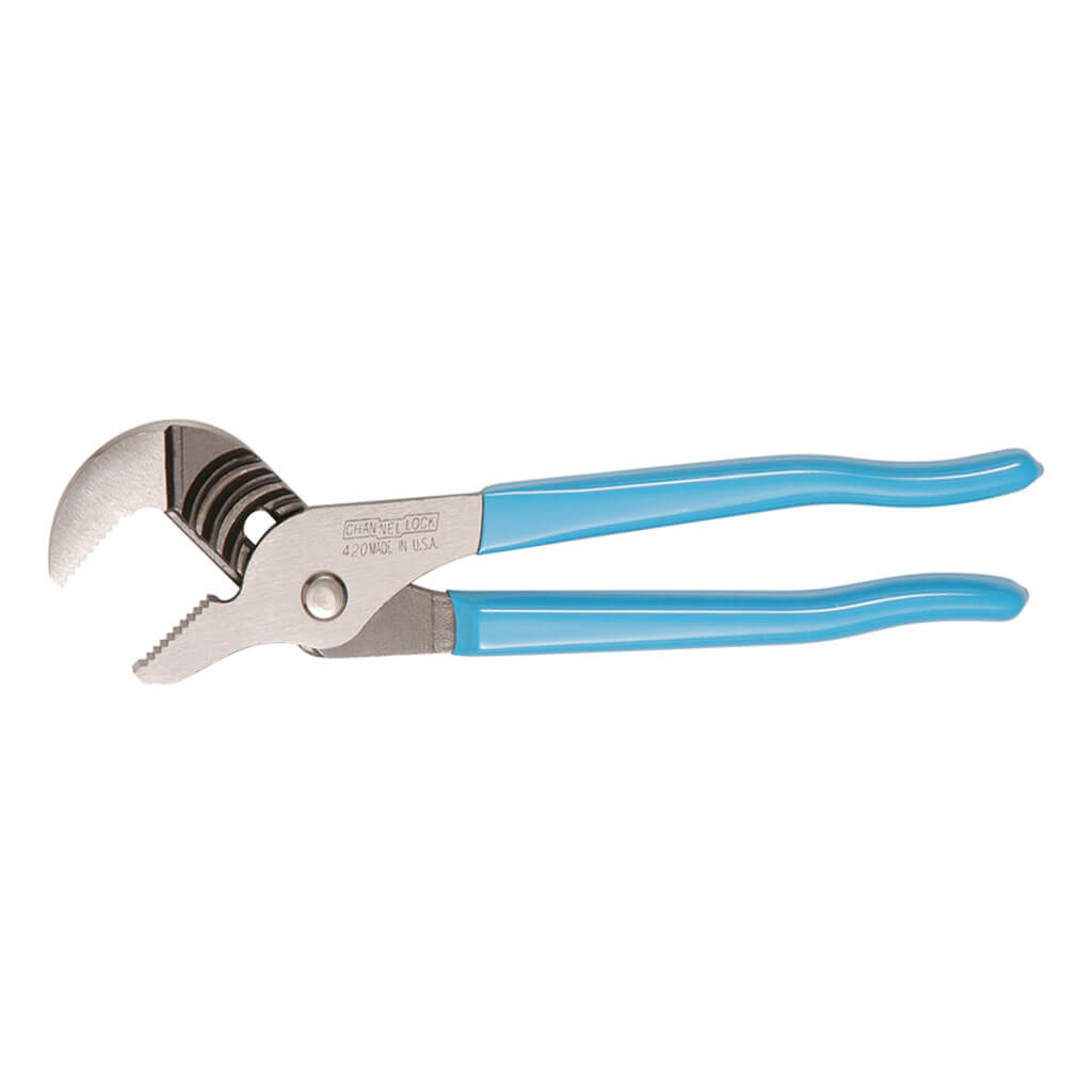 CHANNELLOCK 420 9-1/2 in. Carbon Steel Straight Jaw Tongue and Groove Pliers