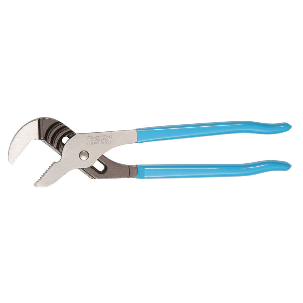 CHANNELLOCK 440 12 in. Carbon Steel Straight Jaw Tongue and Groove Pliers