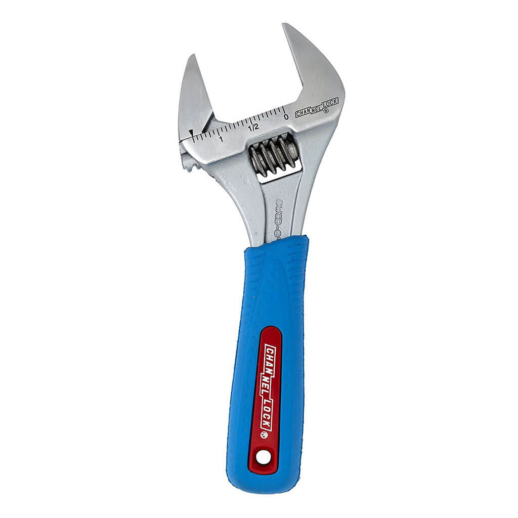 CHANNELLOCK 6WCB 6 in. Chrome Coated WideAzz Adjustable Wrench