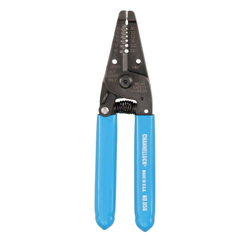 CHANNELLOCK 958 6-1/4 in. 10-20 AWG Multi-Purpose Wire Stripper