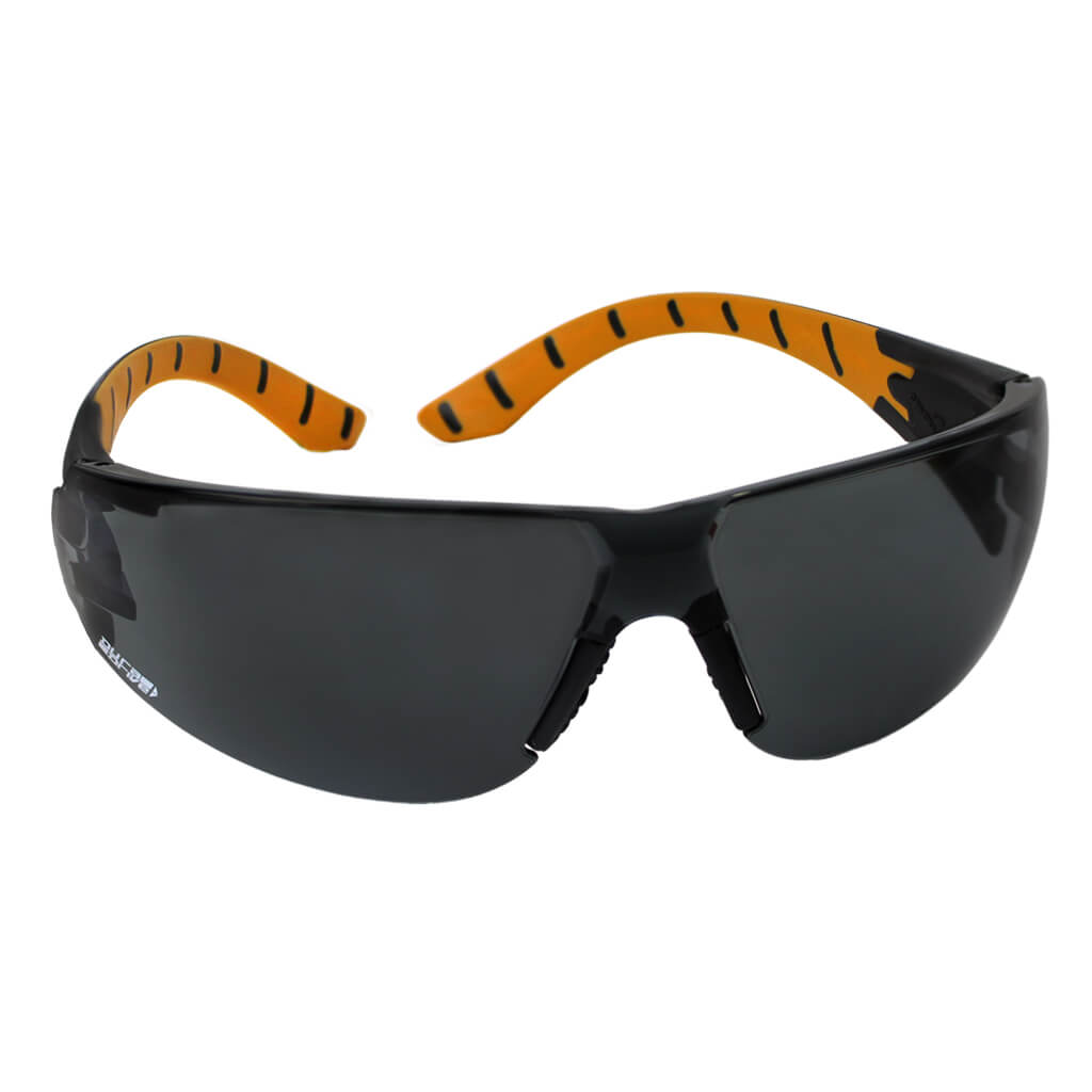 DuraDrive Frameless Indoor/Outdoor Safety Glasses Smoke