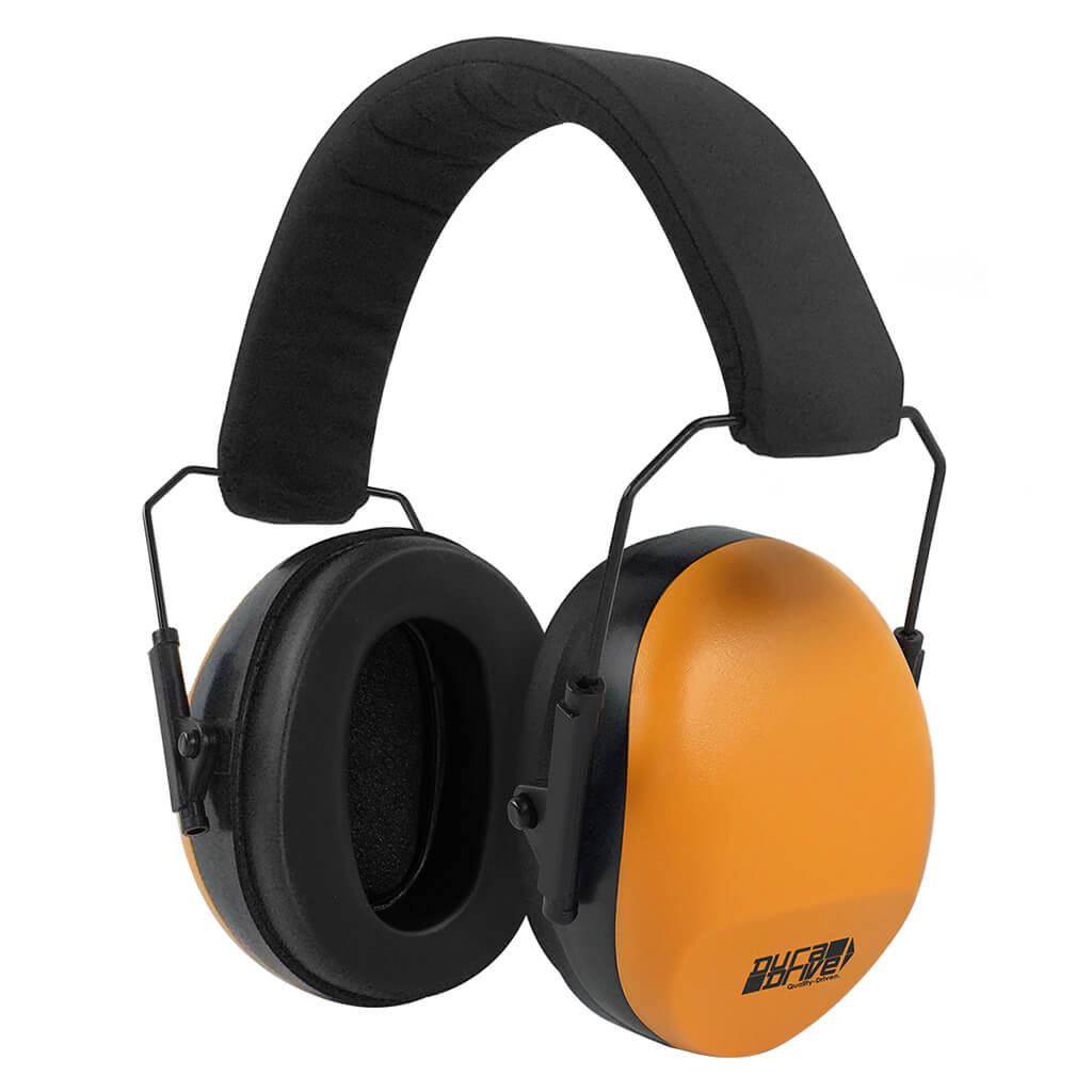 DuraDrive PM8010 Hi-Vis Orange Soft Foam Adjustable Earmuffs