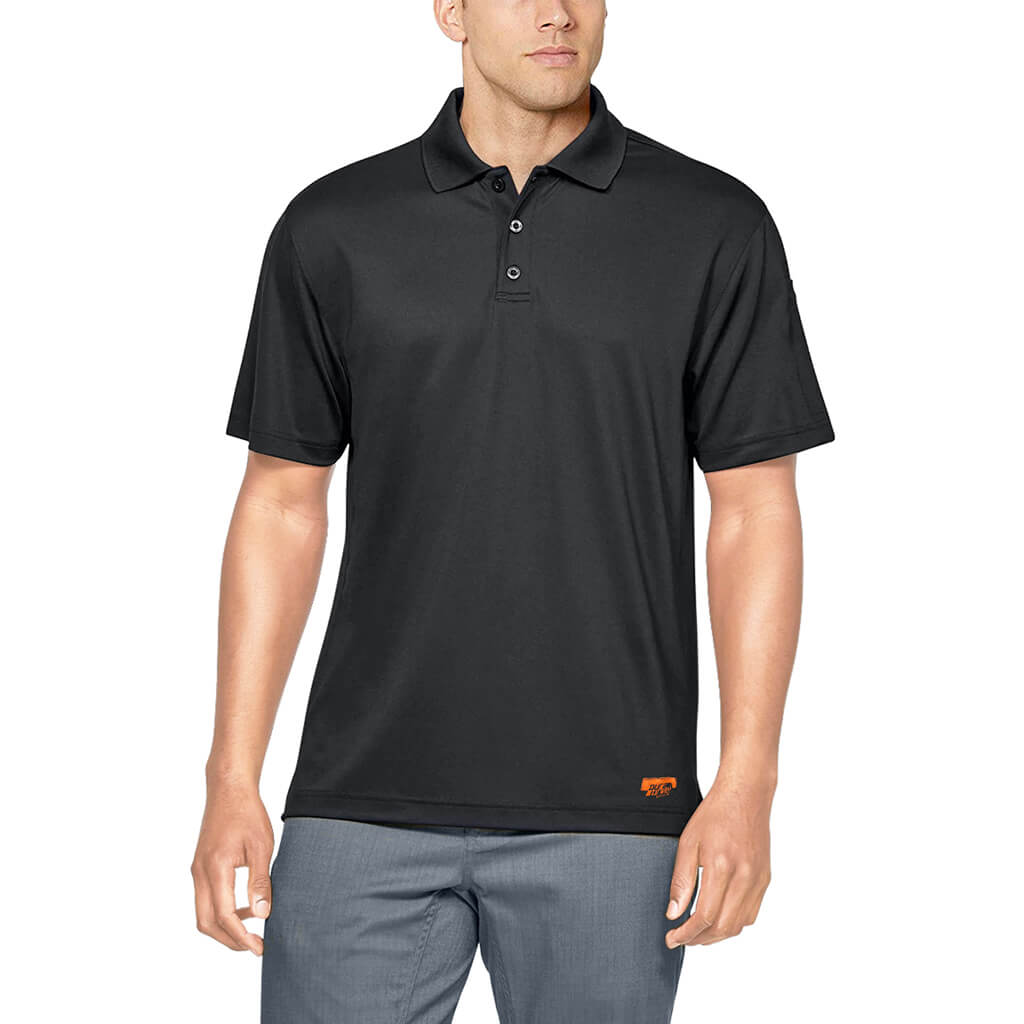 FINAL SALE-DURADRIVE 26930 SHORT SLEEVE WORK POLO DARK GREY