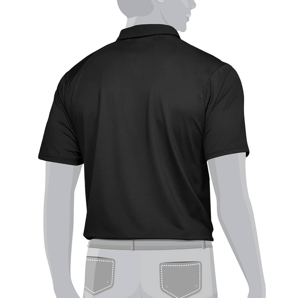 FINAL SALE-DURADRIVE 26930 SHORT SLEEVE WORK POLO DARK GREY