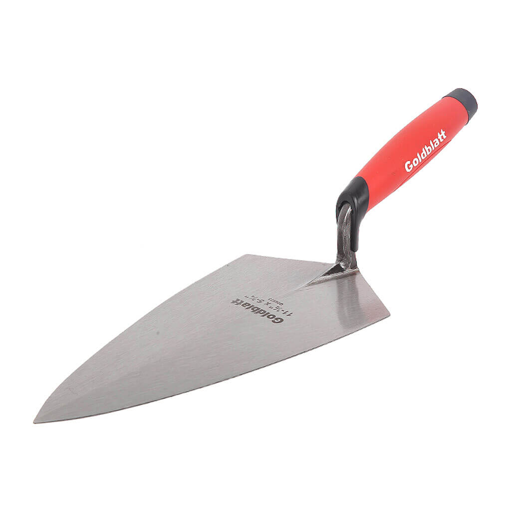 Goldblatt G06973 11.5 in. x 5-3/4 in. Philadelphia Style Pointing Brick Trowel