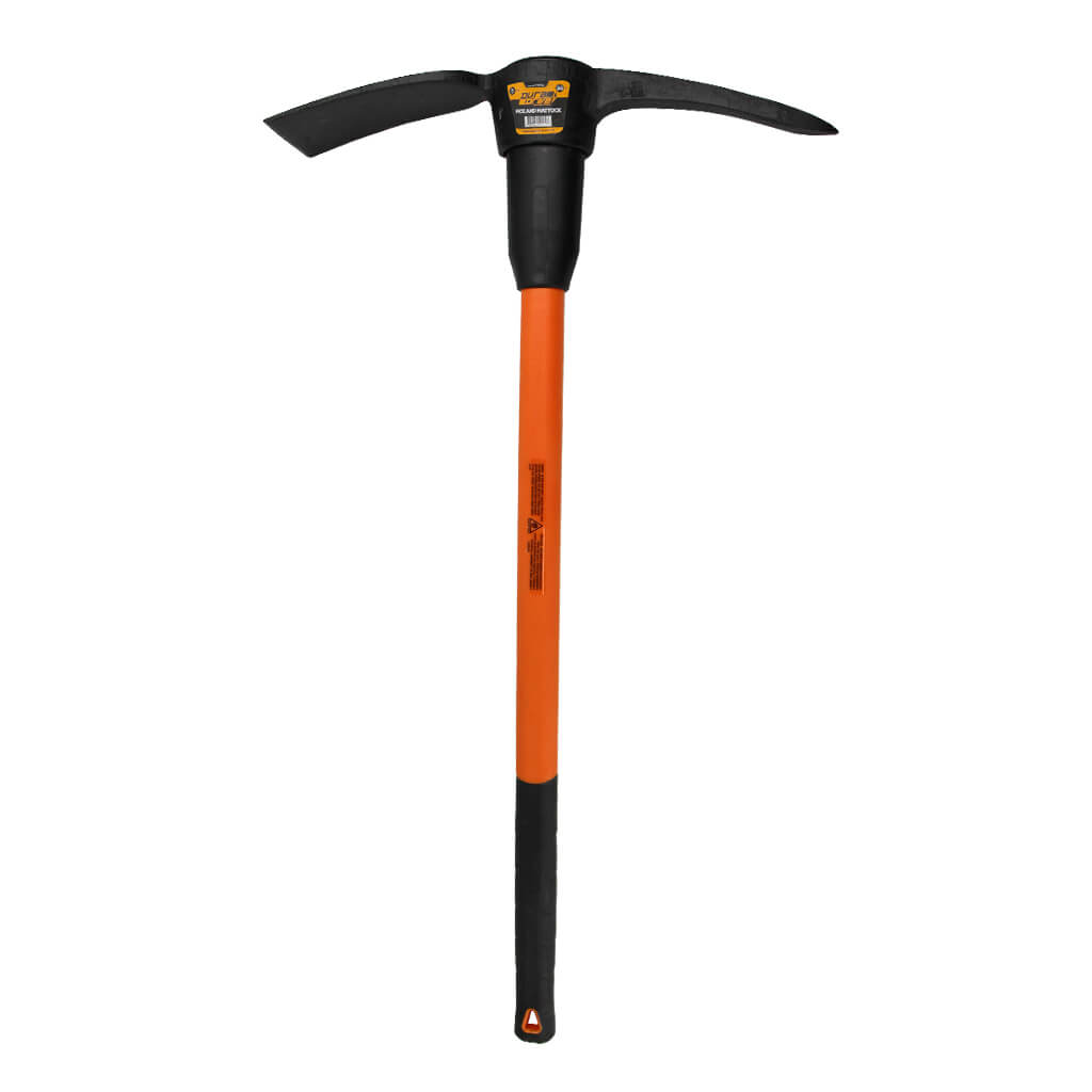 DuraDrive 36 in. 5 lb. Fibreglass Handle Forged Steel Head Pick and Mattock