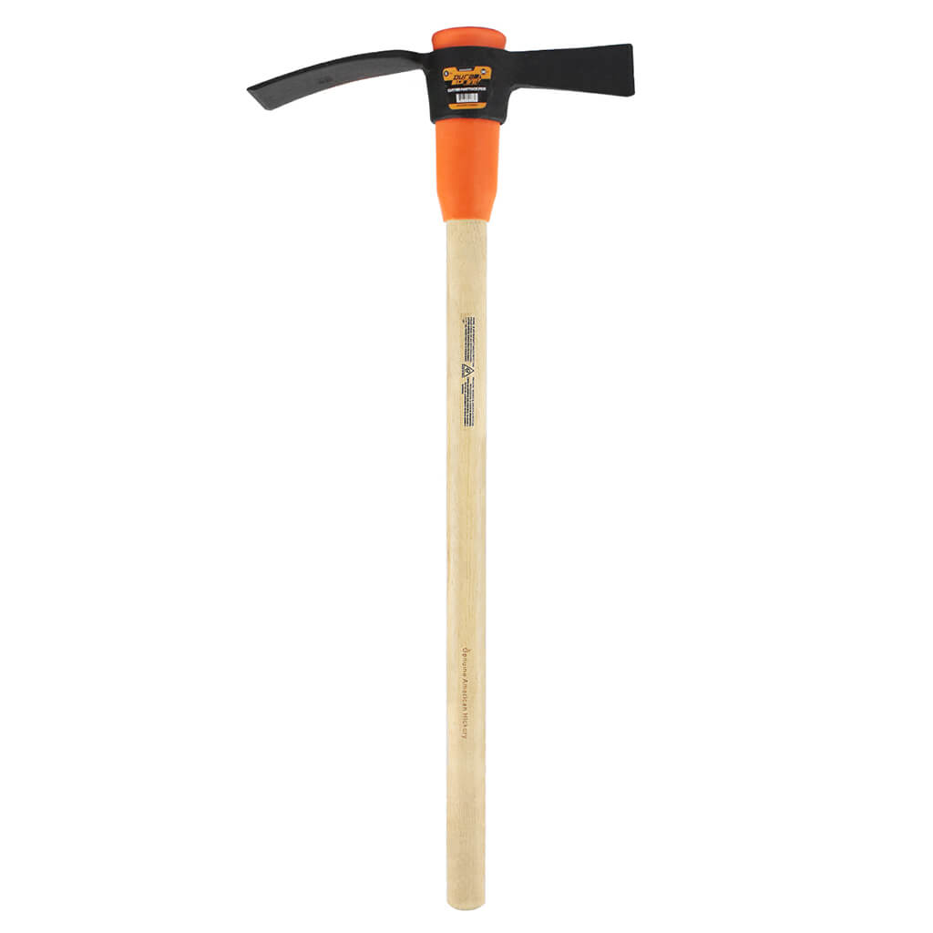 DuraDrive 36 in. 5 lb. Hickory Handle Forged Steel Head Cutter Mattock