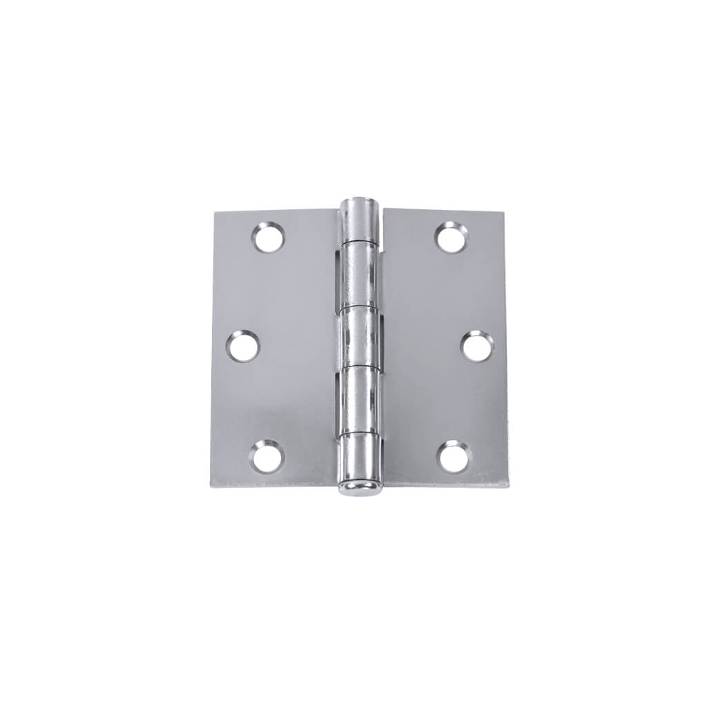 Canaropa 3 in. x 3 in. Steel Zinc Plated Square Corner Residential Hinge (2-Pack)