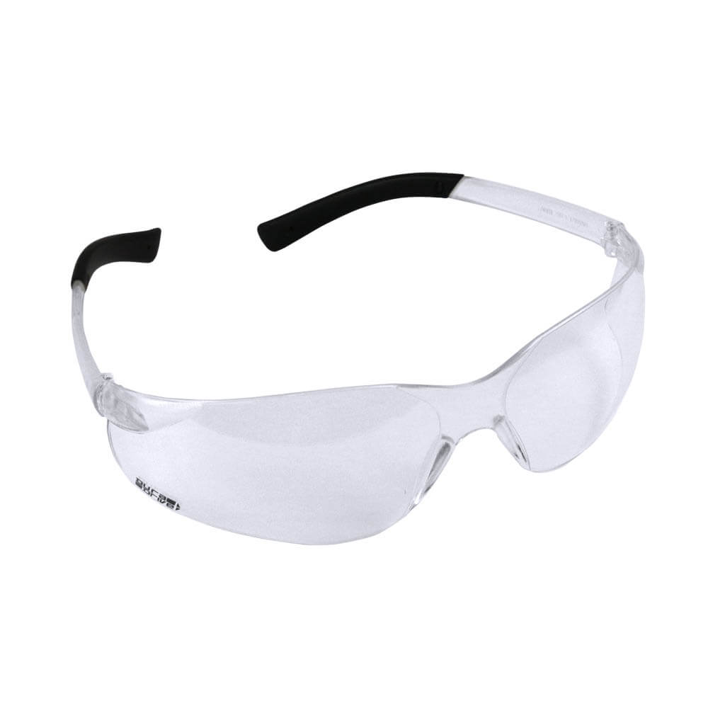 DuraDrive Clear Lens Frameless Sport Shaped Safety Glasses