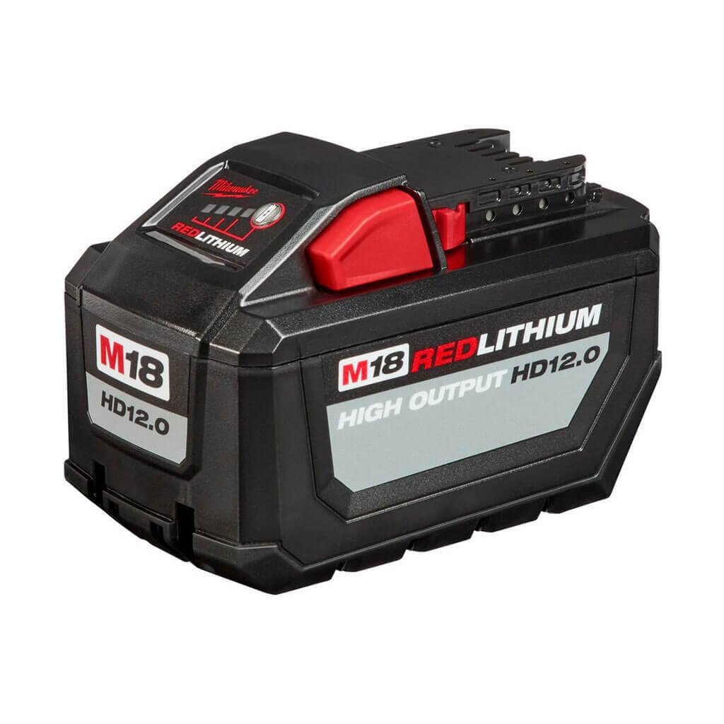 Milwaukee 48-11-1812 18-Volt 12.0-Ah M18 REDLITHIUM High Output Lithium-Ion Battery