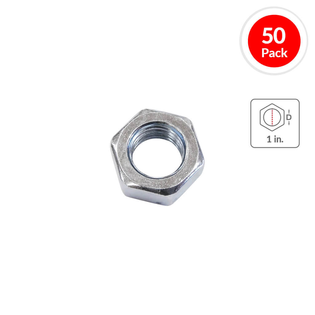1 in. Coil Nuts (50-Pack)
