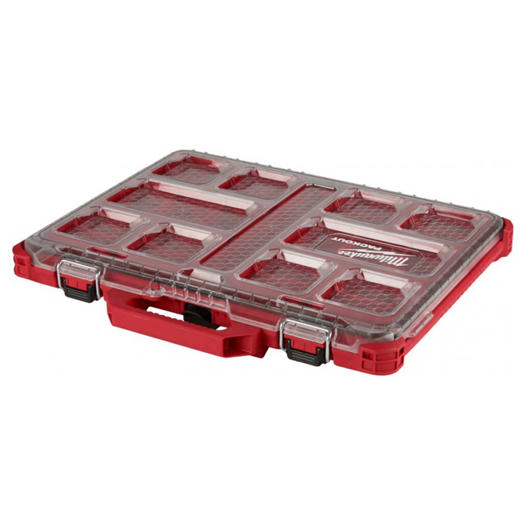 Milwaukee 48-22-8431 11-Compartment PACKOUT Low Profile Small Parts Organizer