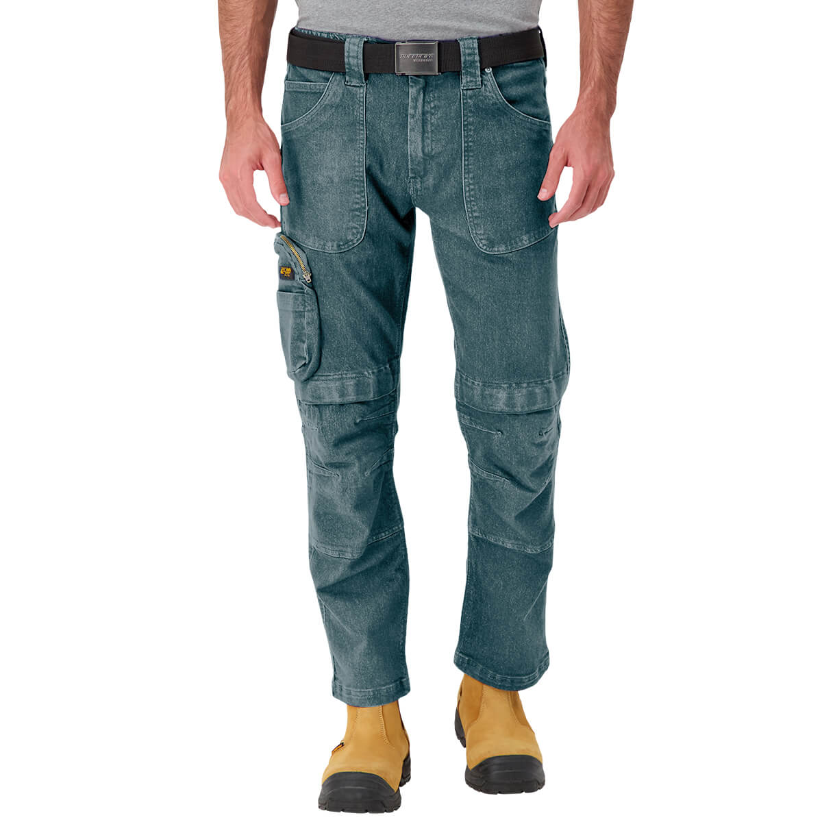 DuraDrive Men's FREEDOM Denim Blue Jeans Work Pants