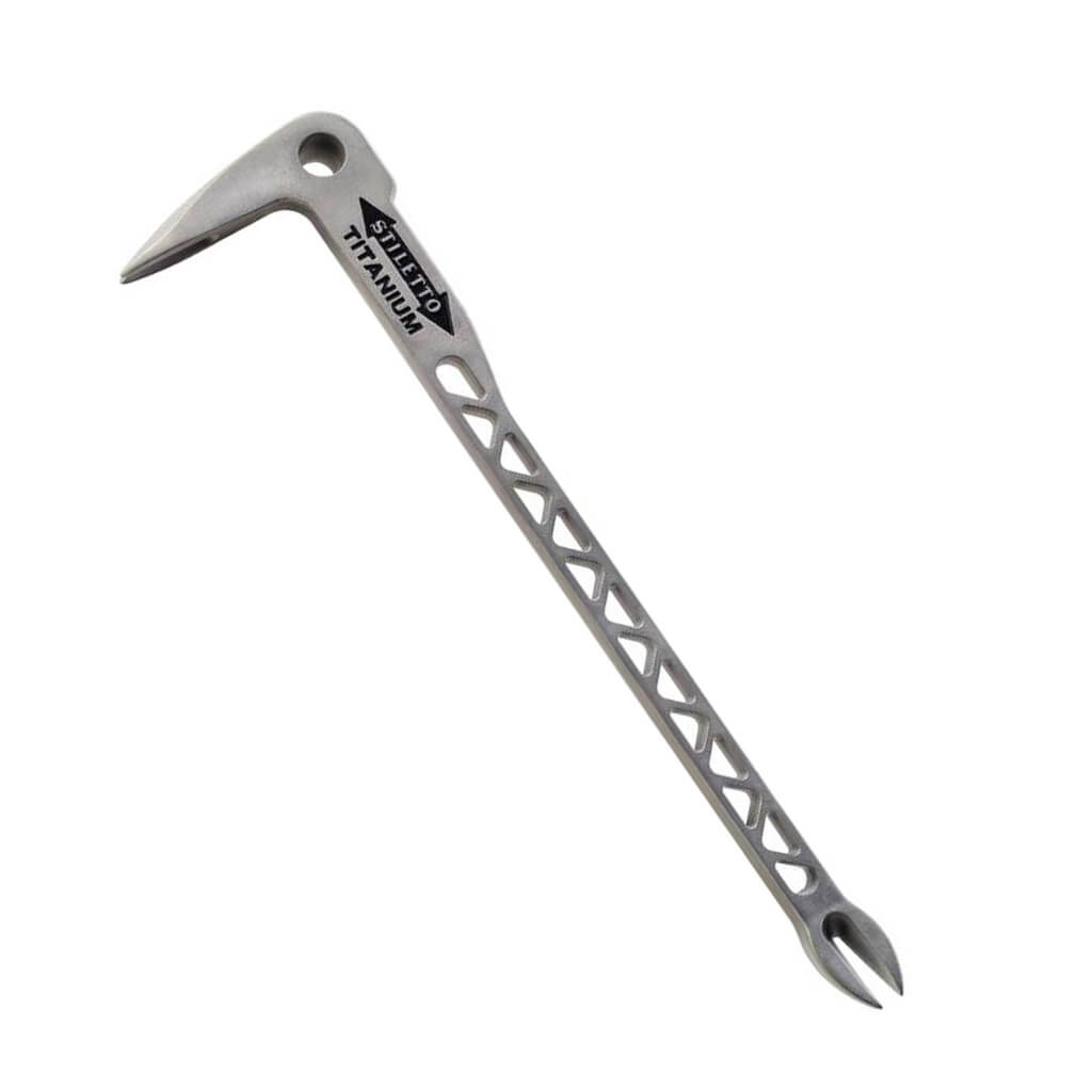 Stiletto TICLW12 8 oz. 12 in. Titanium Claw Bar