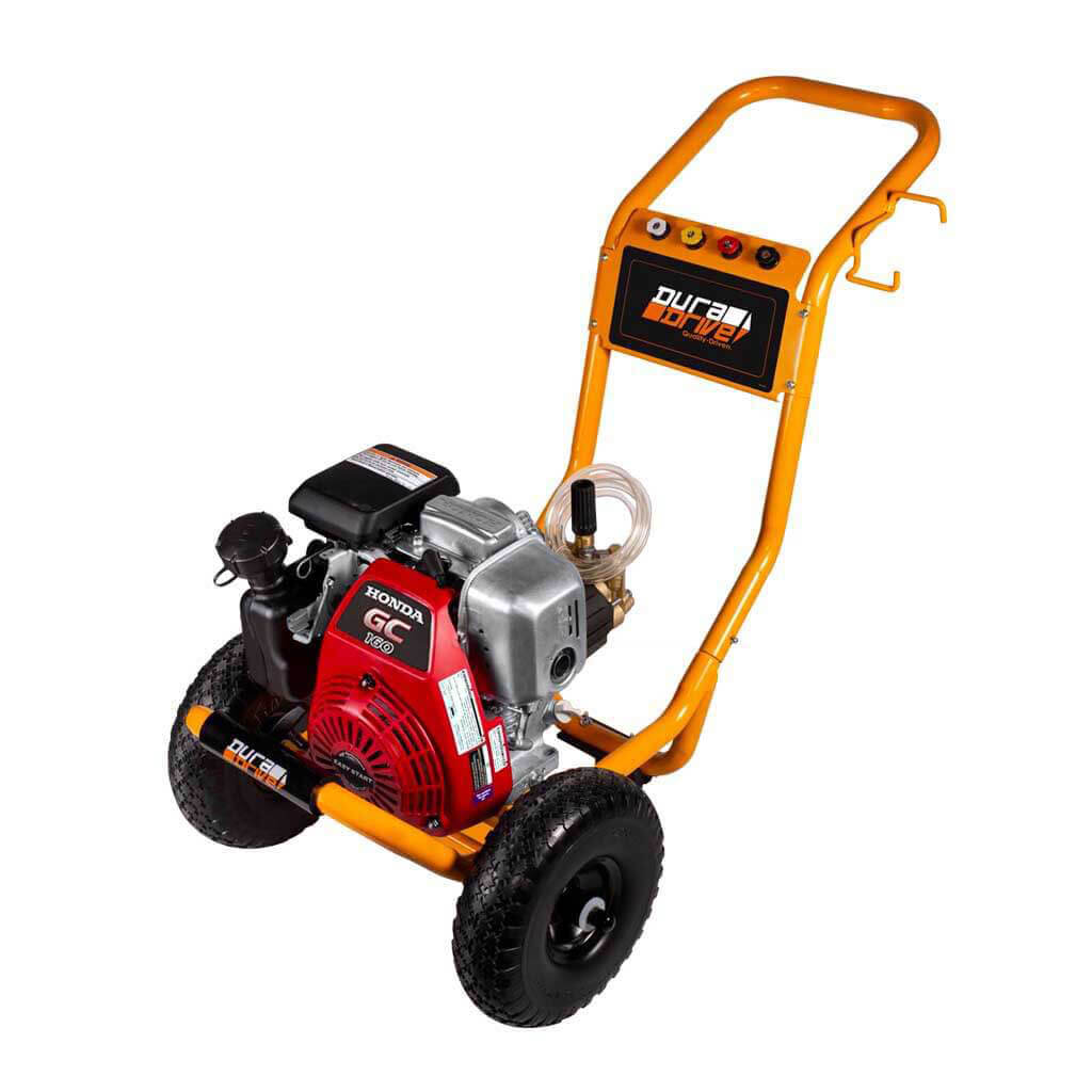 DURADRIVE WORKSHOP GAS POWER PRESSURE WASHER(2700PSI,2.5GPM,HONDA GC160 4.6HP,AXIAL)