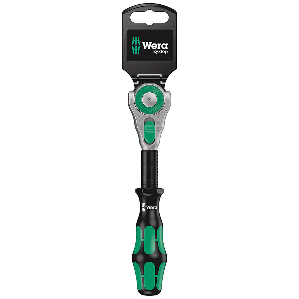 Wera 05073261001 8000B Zyklop 3/8 in. Drive Speed Ratchet