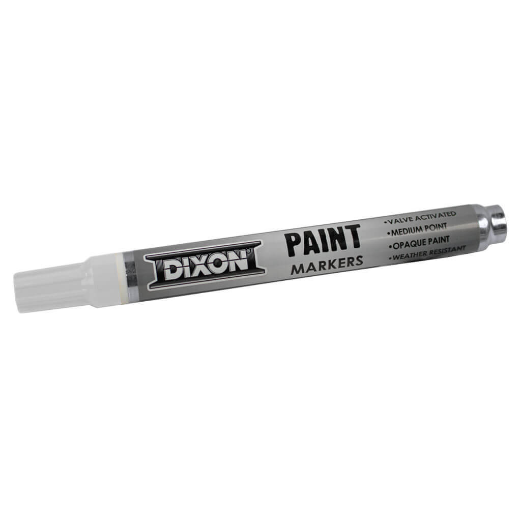 DIXON 80229 White Permanent Mark-All Paint Marker