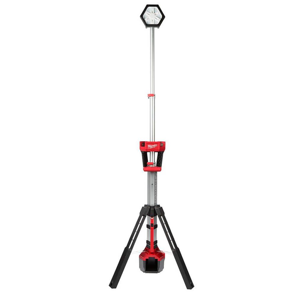 Milwaukee 2131-20 M18 18-Volt Lithium-Ion 7.5 in. Cordless or Corded ROCKET Dual Power Tower Light (Tool Only)