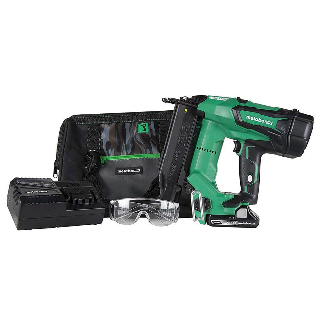 Metabo HPT NT1850DE 18-Volt 3.0 Ah 18-Gauge 2 in. Brushless Brad Nailer