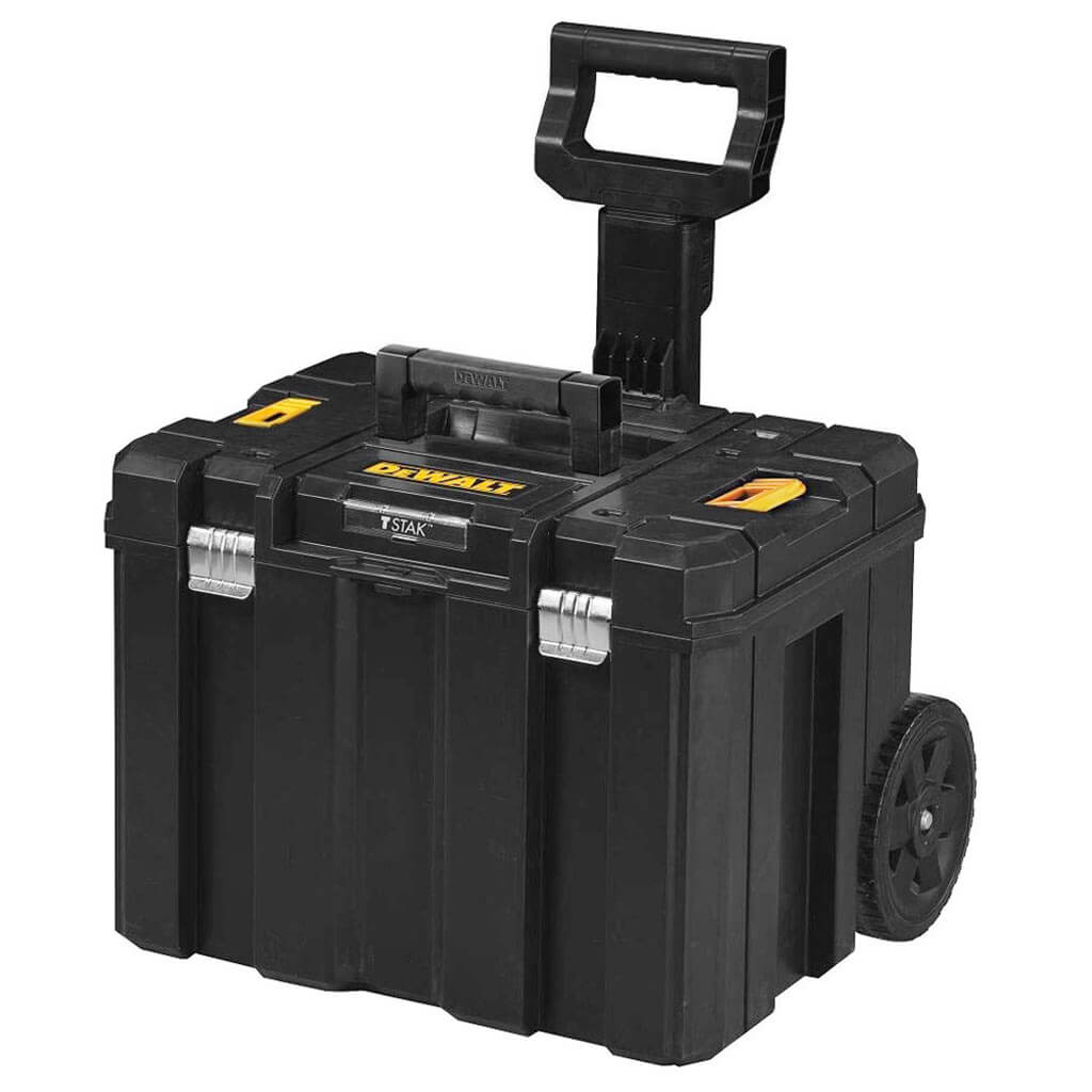 DEWALT DWST17820 TSTAK 2-Wheel Mobile Storage Deep Box with Telescopic Handle