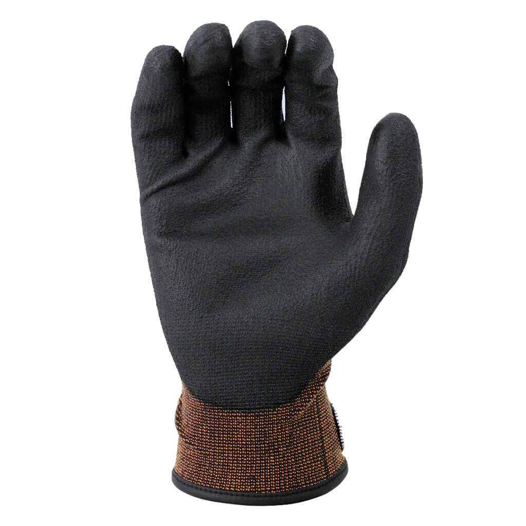 DuraDrive Black SHADE PU Palm Dipped Touch-Screen Work Gloves