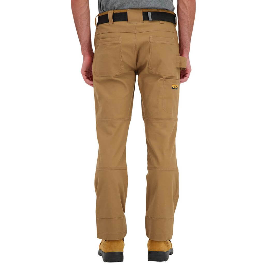 DuraDrive Men's EASY RIDER Relaxed Fit Water Repellent Brush Duck Cotton Work Pants