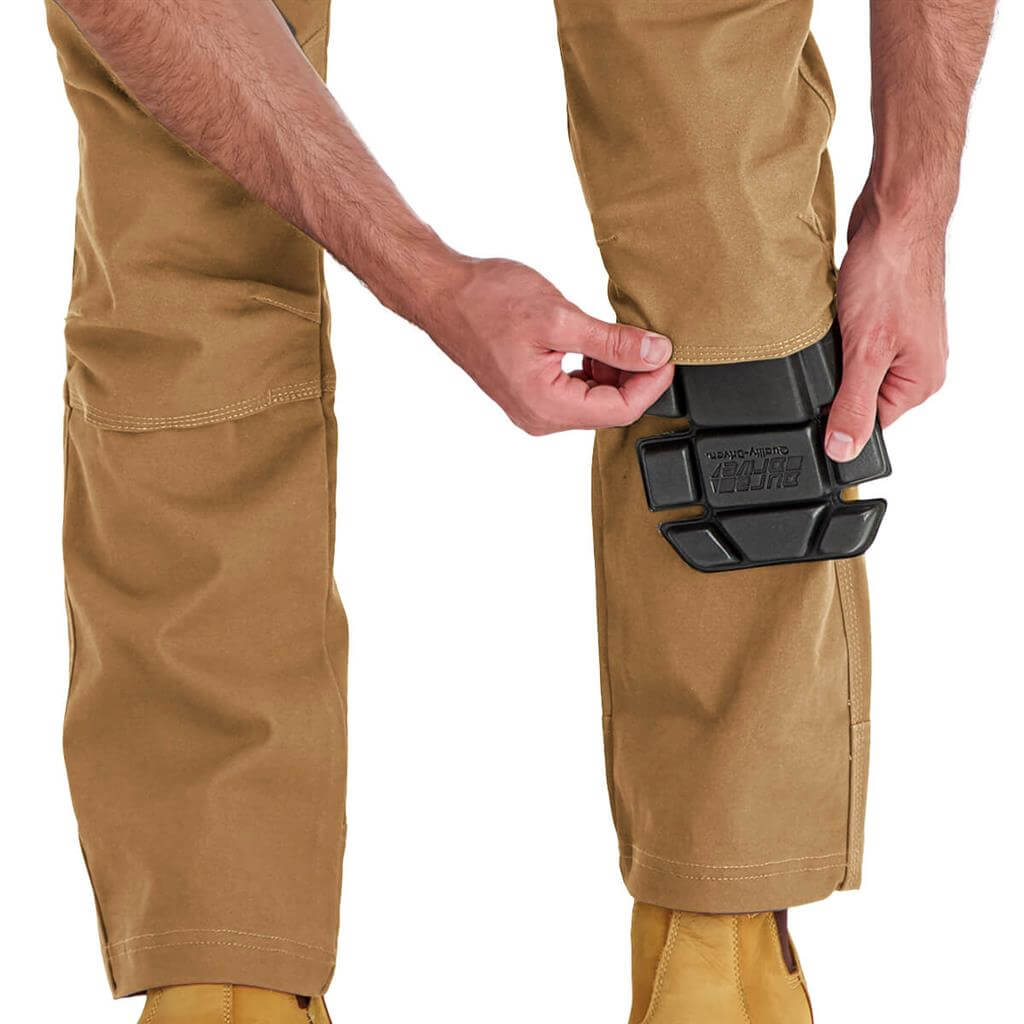 DuraDrive Men's EASY RIDER Relaxed Fit Water Repellent Brush Duck Cotton Work Pants