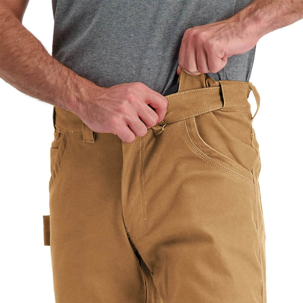 DuraDrive Men's EASY RIDER Relaxed Fit Water Repellent Brush Duck Cotton Work Pants