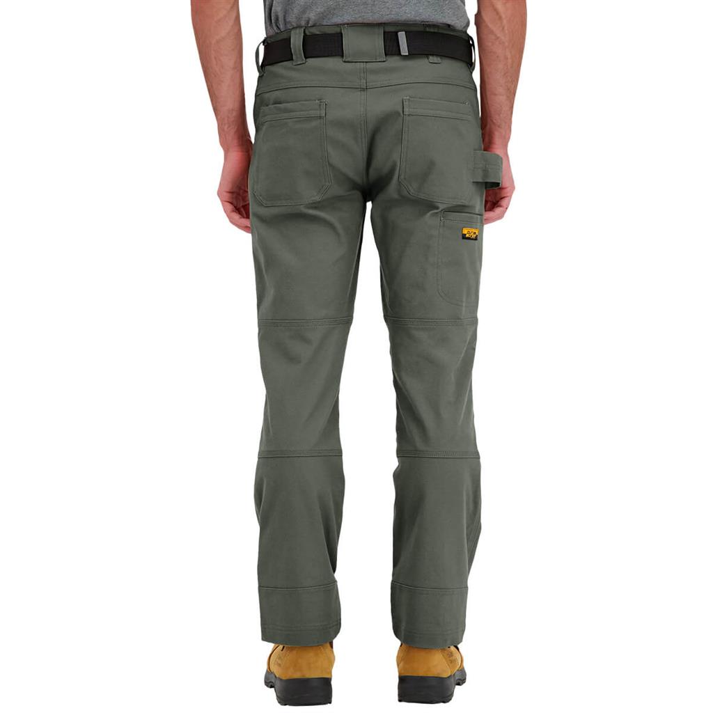 DuraDrive Men's EASY RIDER Relaxed Fit Water Repellent Brush Duck Cotton Work Pants