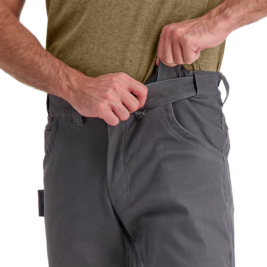 DuraDrive Men's EASY RIDER Relaxed Fit Water Repellent Brush Duck Cotton Work Pants