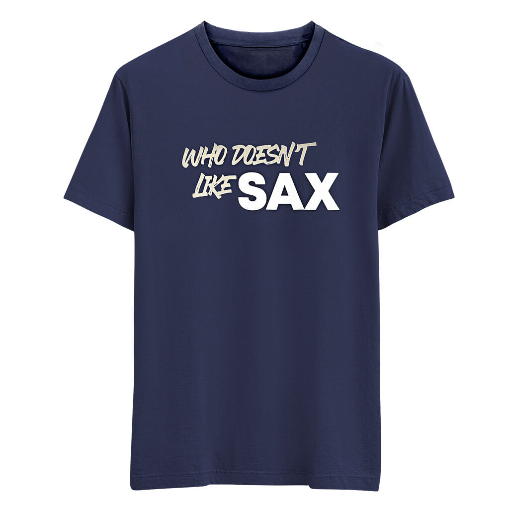 SAX Men's Short Sleeve Cotton T-Shirt