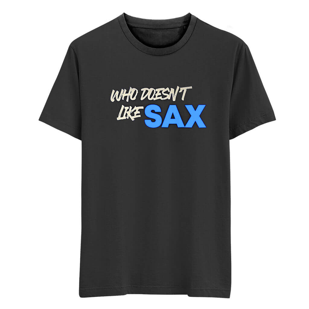 SAX Men's Short Sleeve Cotton T-Shirt