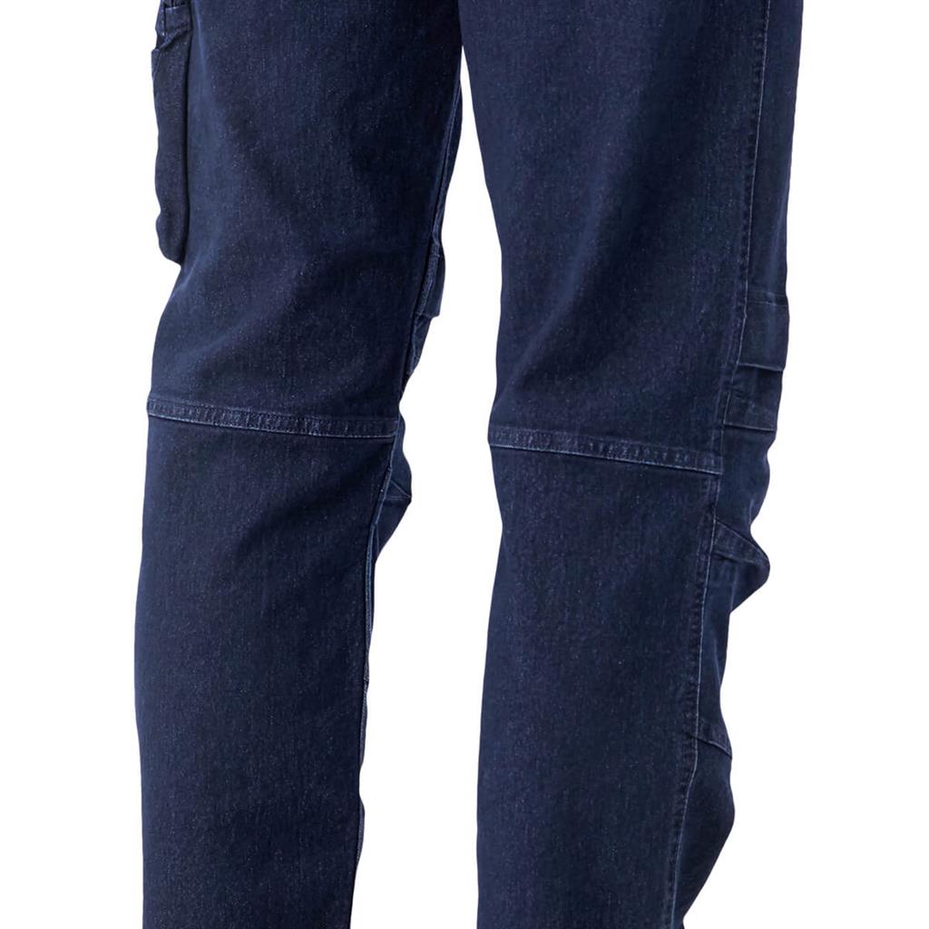 DuraDrive Men's FREEDOM Denim Dark Blue Jeans Work Pants