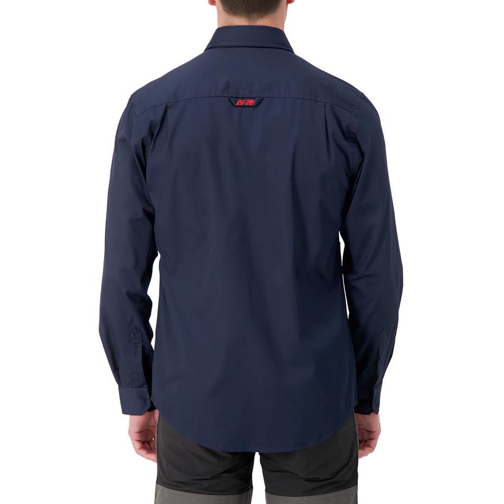 DuraDrive Men's VOLT RED LABEL Twill Long Sleeve Work Shirt