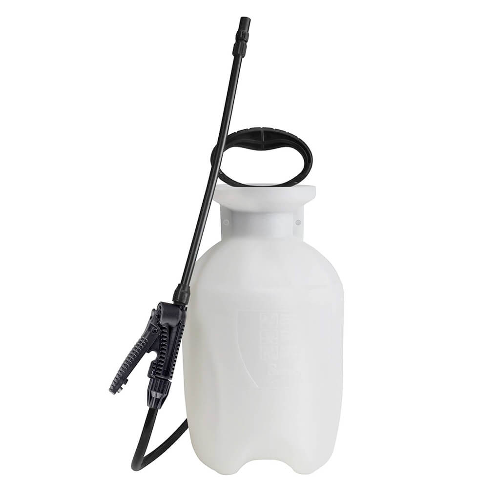 Chapin 20000 1-Gallon White Lawn and Garden Pressurized Sprayer with 12 in. Wand & 34 in. Hose