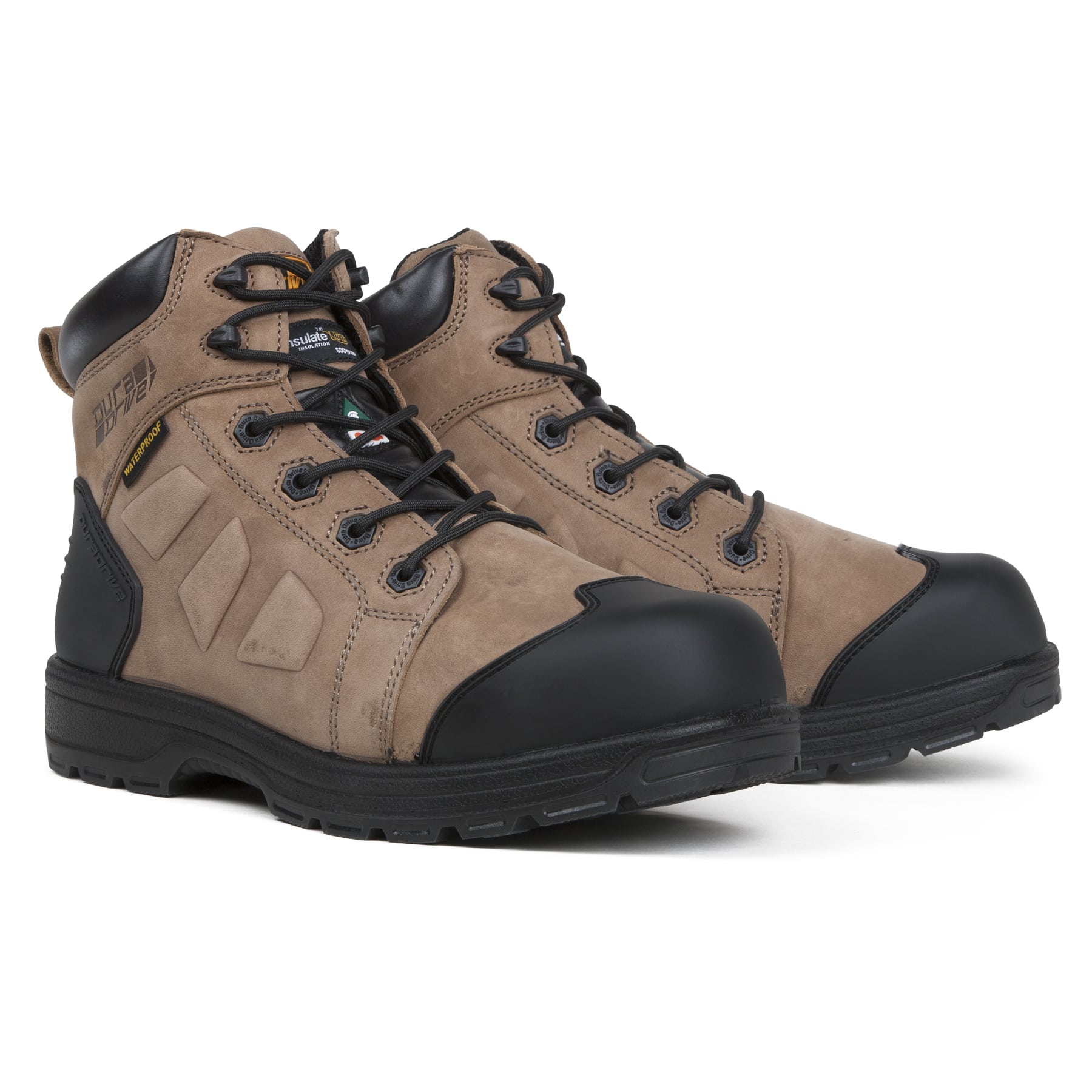 DuraDrive Lynx Waterproof Insulated Winter Safety Boots 10